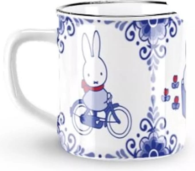 MTDAY Nijntje retro mok Delftsblauw