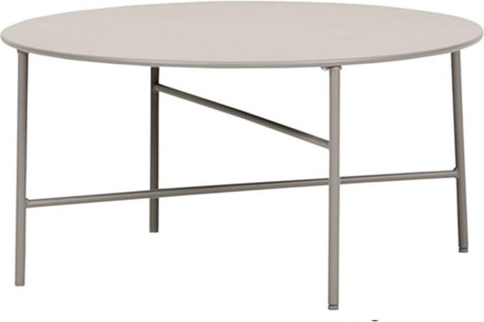 Lisomme Mila metalen tuin salontafel grijs - Ø 70 cm