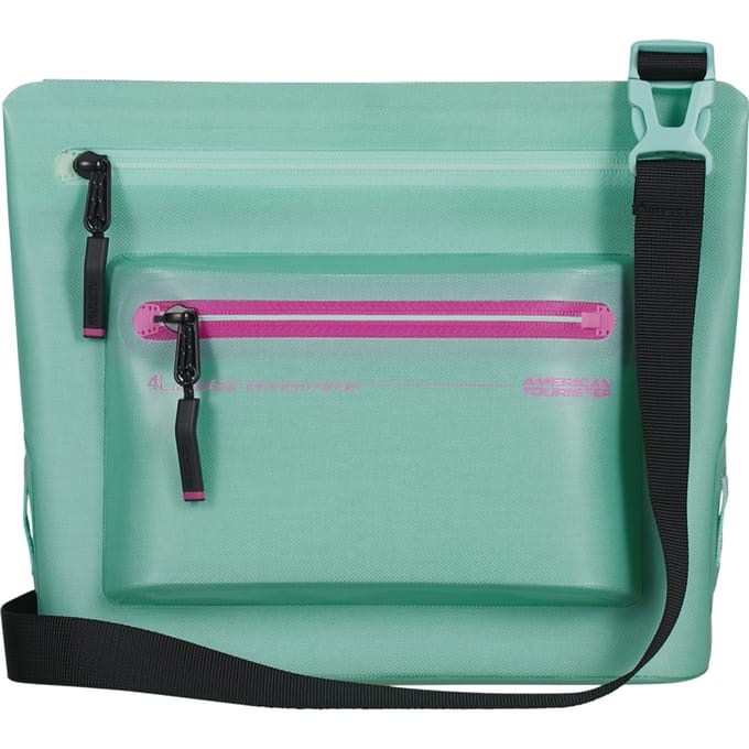 American Tourister schoudertas Colourdry Bag Jelly Mint mintgroen