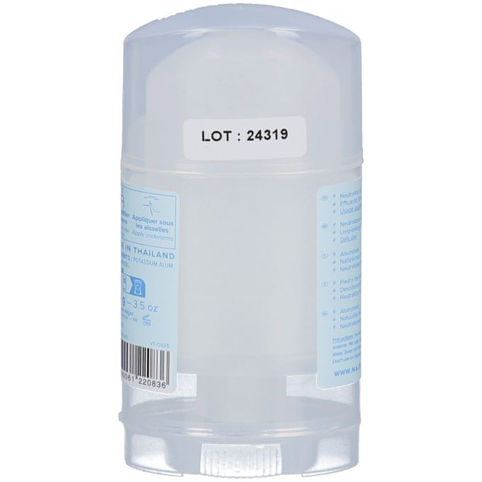 Natuurlijke Deodorant Stick met Aluinsteen - 100 gram