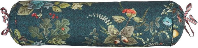 Pip Studio Fall In Leaf Roll Sierkussen Dark Blue 1x 22 x 70 cm