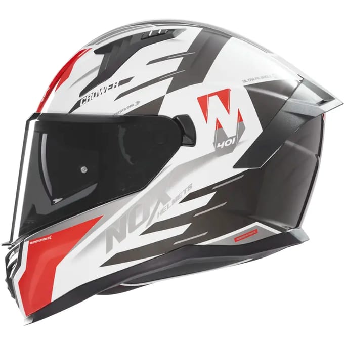 Volle motorhelm Nox N401 Crower