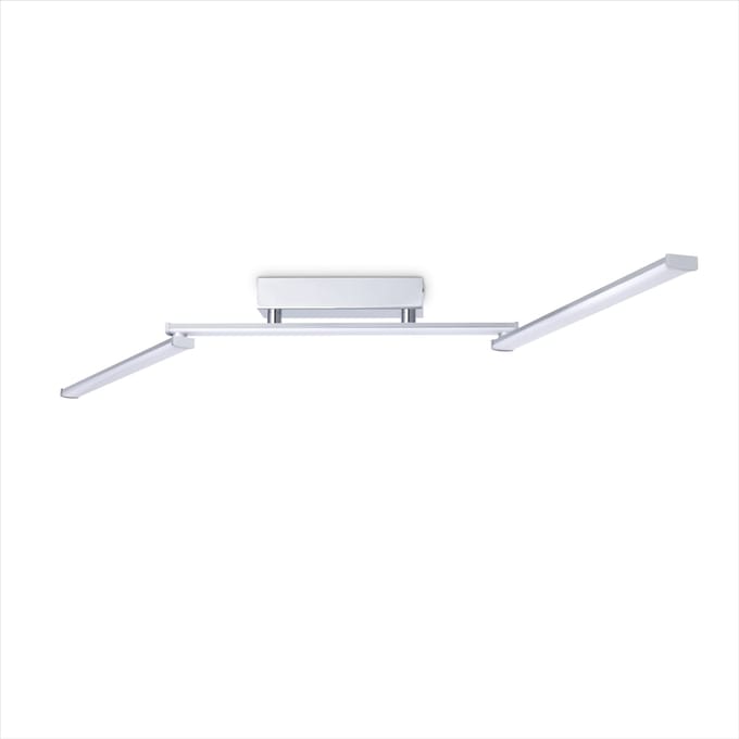 LED-Plafondlamp Dion chroom