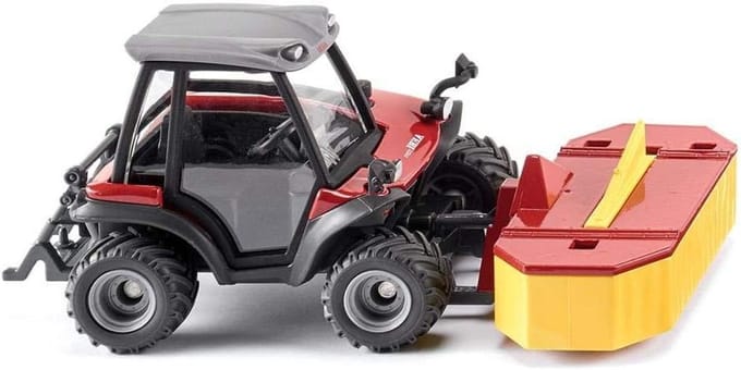 Speciale Tractor - Werktuigdrager - Maaiwerkzaamheden - Frontmaaier - Schaal 1:32 - Rood