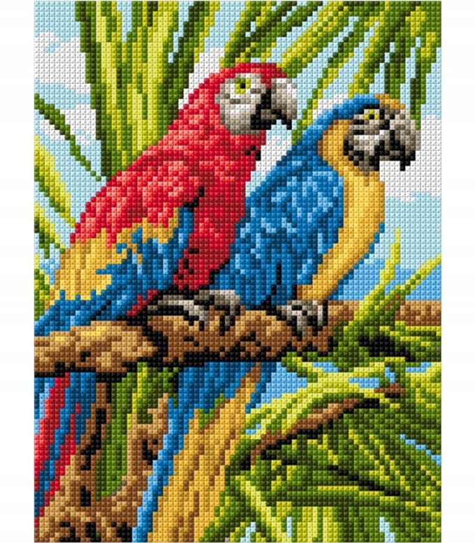 Ariadna Borduurset 18x24cm - Kanva, DMC Garen & Naald