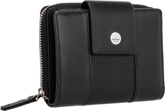 Maître Portemonnee Auen Diethilde Purse MH9FZ Black Zwart