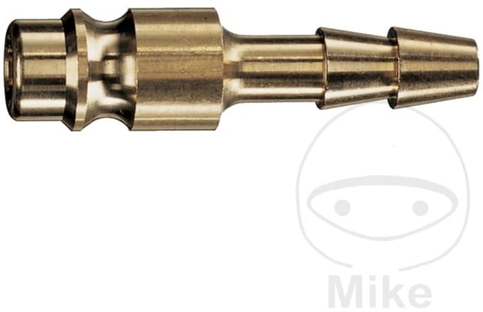 EWO insteeknippel messing stekker DN 7,2 LW 9 - 308-051
