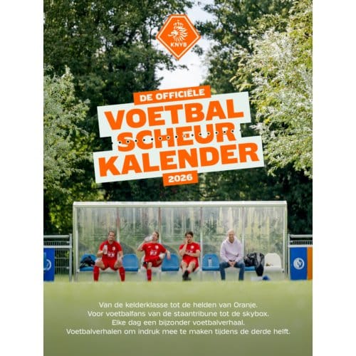 De Officiële Voetbal Scheurkalender 2026 - KNVB