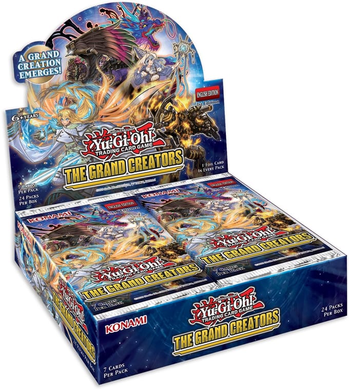 Yu-Gi-Oh! TCG - The Grand Creators Booster Pack Display (24 Boosters)