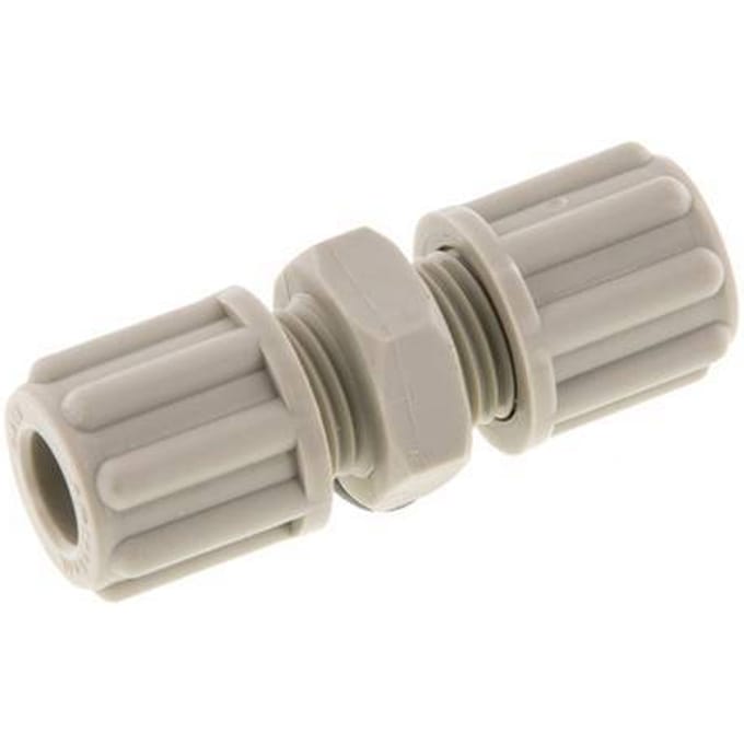 6x4mm Pp Rechte Knelfitting 10bar [2 Stuks]