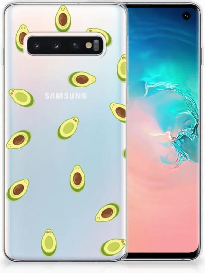 Samsung Galaxy S10 Siliconen Case Avocado