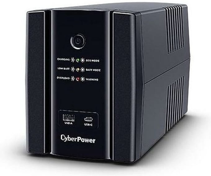 CyberPower UT1500EG-FR - Fantoomvoeding - Line-Interactive - AVR