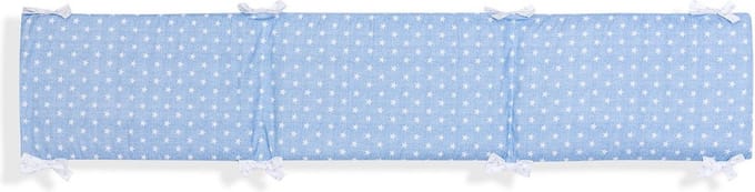 Interbaby Boxkleed Ster Junior 40 X 185 Cm Katoen Blauw