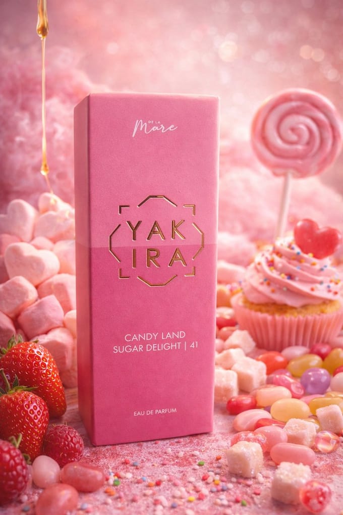 DE LA MARE YAKIRA CANDY LAND SUGAR DELIGHT/ 41 EAU DE PARFUM 15ML