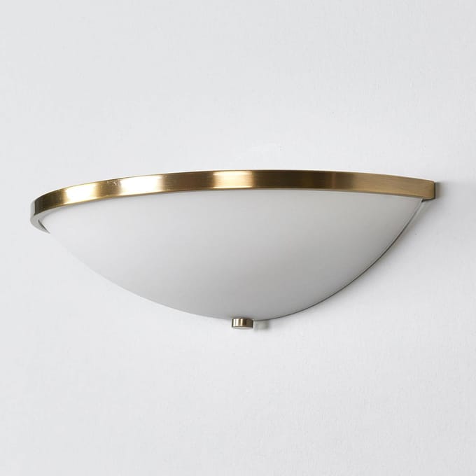 ORION Stijlvolle wandlamp TALYA in oud-messingdecor