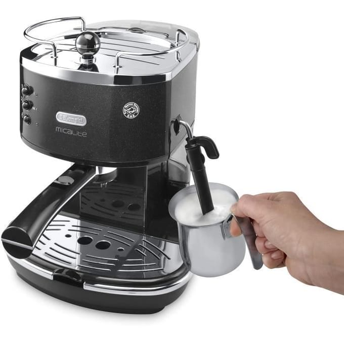 Machine expresso manuelle - De'Longhi - Icona - ECO311.BK - Noir noir