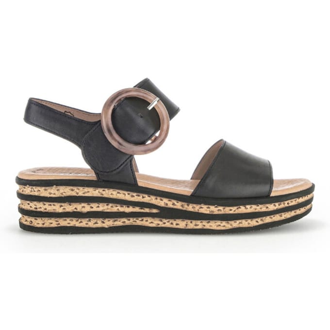Gabor Dames Sandalen - zwart