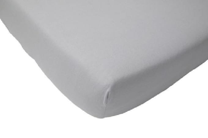 FLANEL hoeslaken - 180 x 200 - EXTRA WARM - met hoek van 30cm - GRIJS