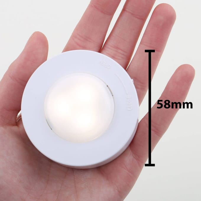 BRILONER Cabinet - Kastverlichting - LED - Dimbaar - onderbouwverlichting met afstandsbediening - 3M kleefpads - Wit