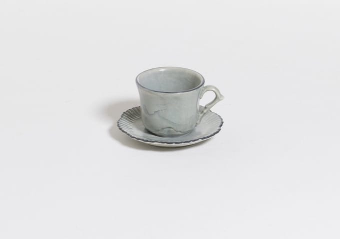 The Table | Attic Espresso Kop en Schotel - Broccoli - Groen - espressokopje - 45 ml