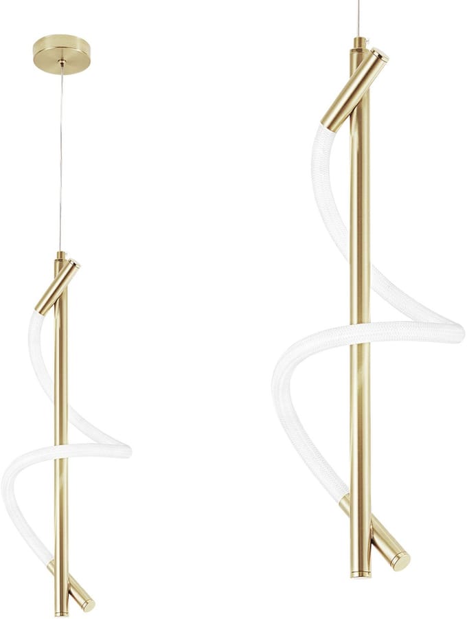 Toolight Led G015-Cp Hanglamp Goud