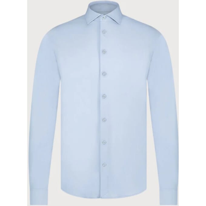 Blue Industry Lounge jersey overhemd |