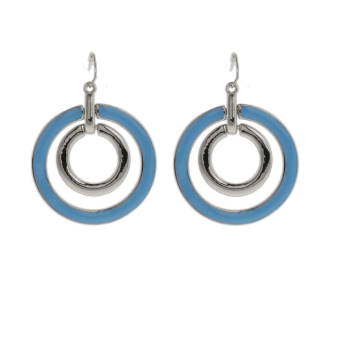 Behave - Oorbellen - Retro Rond Design - Zomertrend Look - 4.5 cm