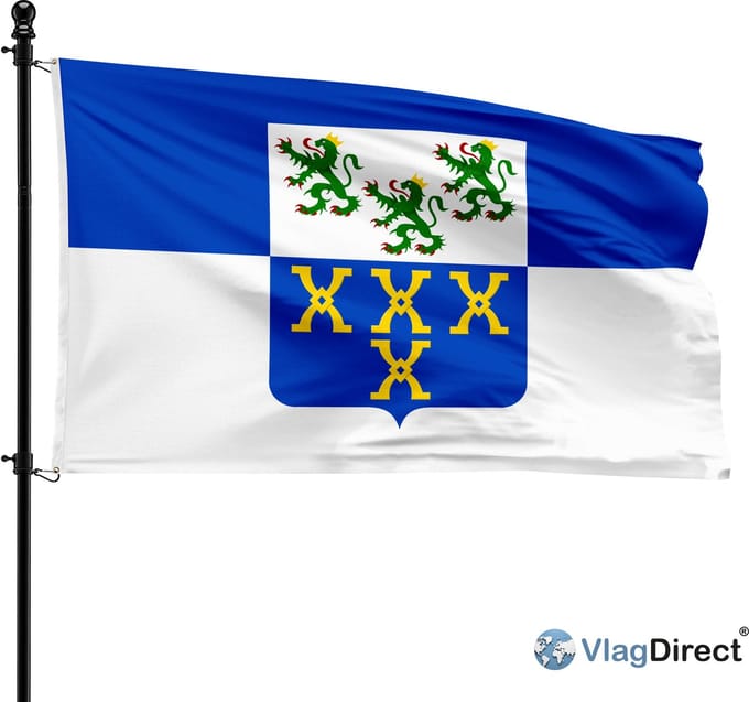 Gemeente Pepinster vlag - 90 x 150 cm.