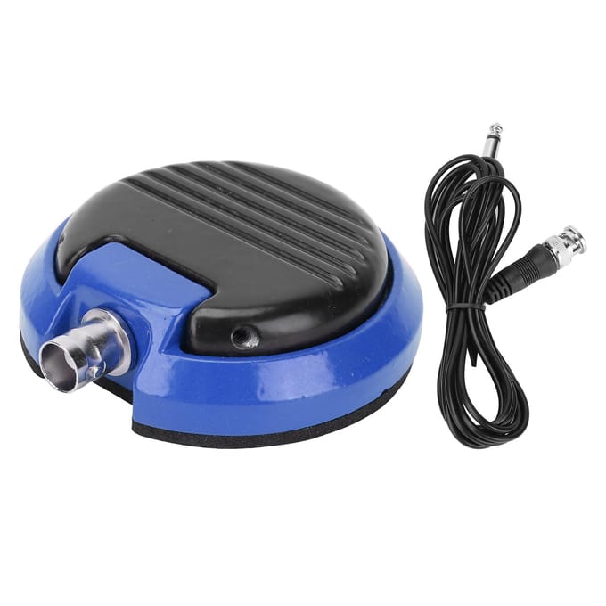 Ronde Tatoeage Voetpedaal Schakelaar Draagbare Tatoeage Machine Voetschakelaar Controller AccessoireBlauw blauw