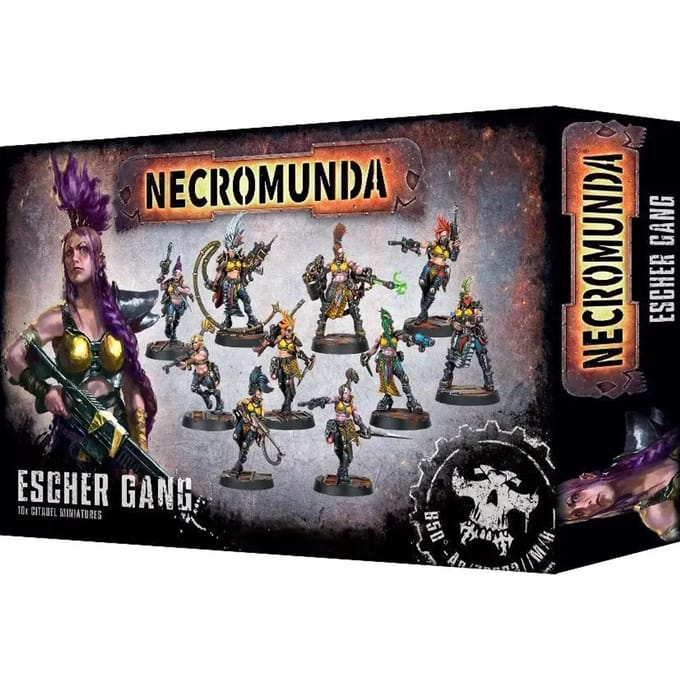 Necromunda Escher Gang