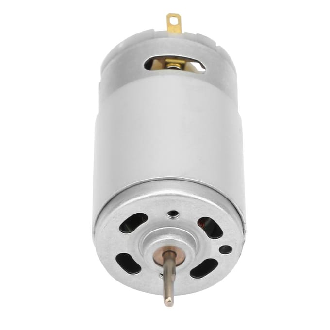 Hoge snelheid ronde D-type as 395 motor lange as micromotor