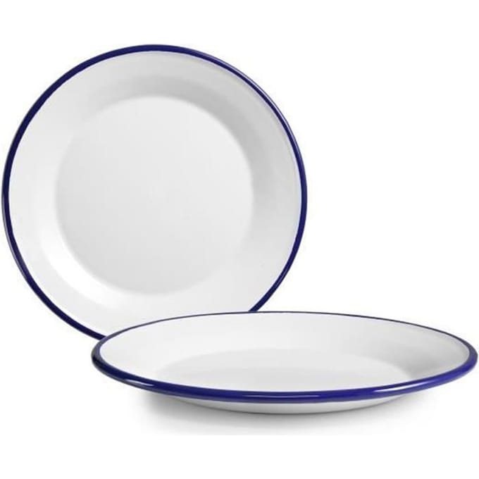 IBILI 901126 Plat Bord Wit/Blauw Papier 26 x 26 x 4 cm
