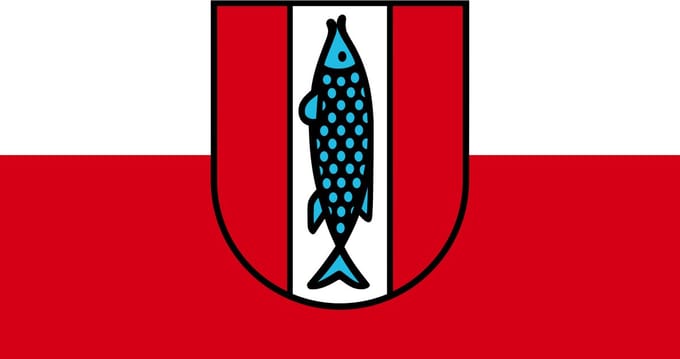 Vlag Kaiserslautern 100x150cm