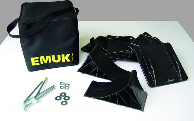 Emuk Onderlegschijven + Wielkeggen Set