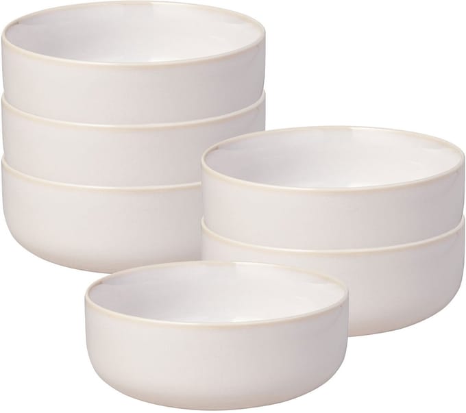 Villeroy & Boch - Crafted Cotton Kommen 6 stuks 16cm