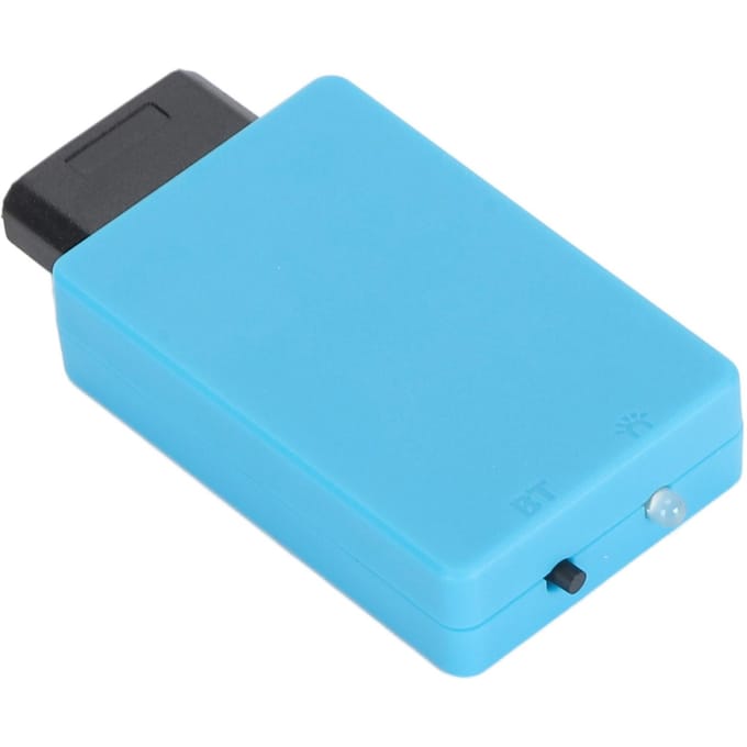 Draadloze Controller Adapter voor SEGA Saturn Console Stabiele Verbinding Snelle Respons Lage Vertraging blue