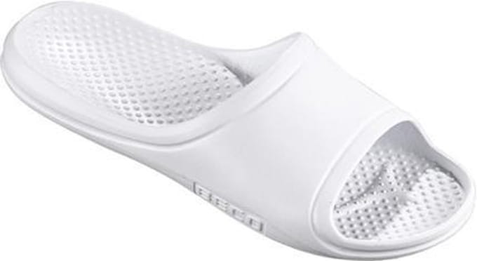 BECO Badslippers - Wit - Unisex - Maat43