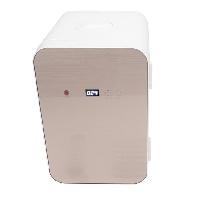 8L Draagbare Insuline Koelkast Cosmetica Moedermelk Koeler Warmer Luxe Goud EU PLUG gray