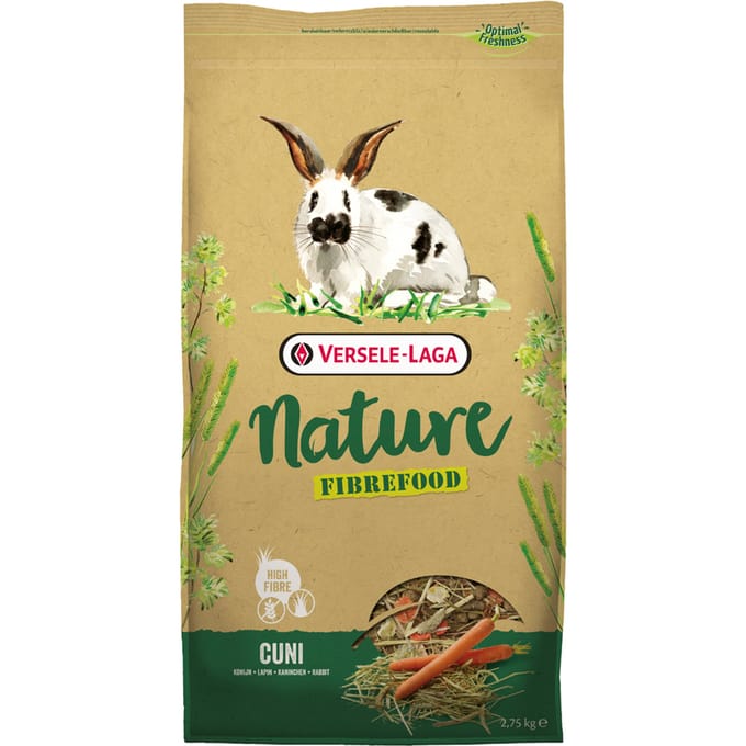 Versele-Laga Nature Cuni Fibrefood - Konijnenvoer - 8 kg