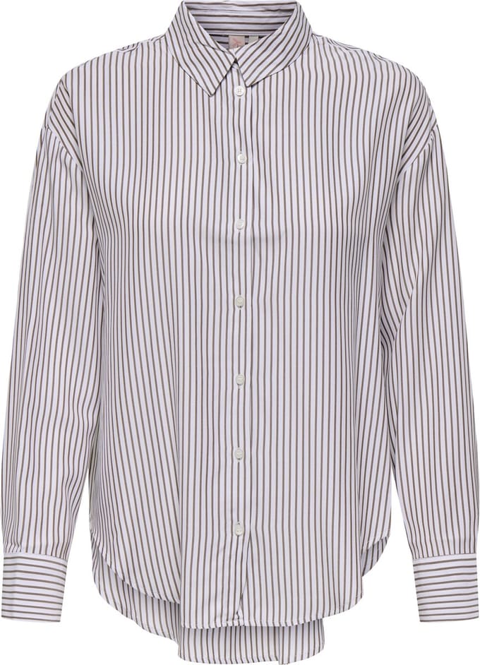 ONLY - ONLALICE SARAH LS SHIRT WVN - Dames - Blouses