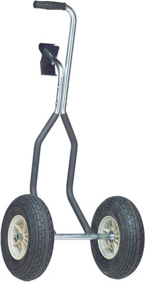 Rubberboot trolley boeg
