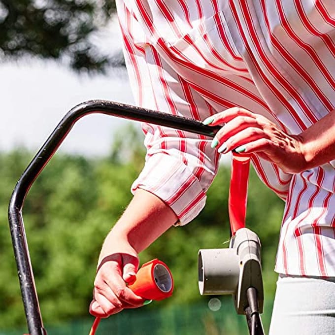 Buitenkabel Schuko Verlengsnoer 25m met Aardlekschakelaar - 3680W 16A