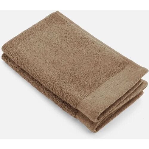 Walra Soft Cotton Gastendoekje 30 x 50 cm 550 gram Bruin - 2 stuks