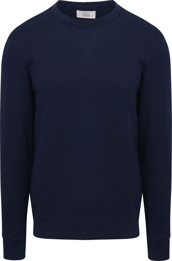 King Essentials The George Sweater Navy - Maat XXL - Heren - Sweaters