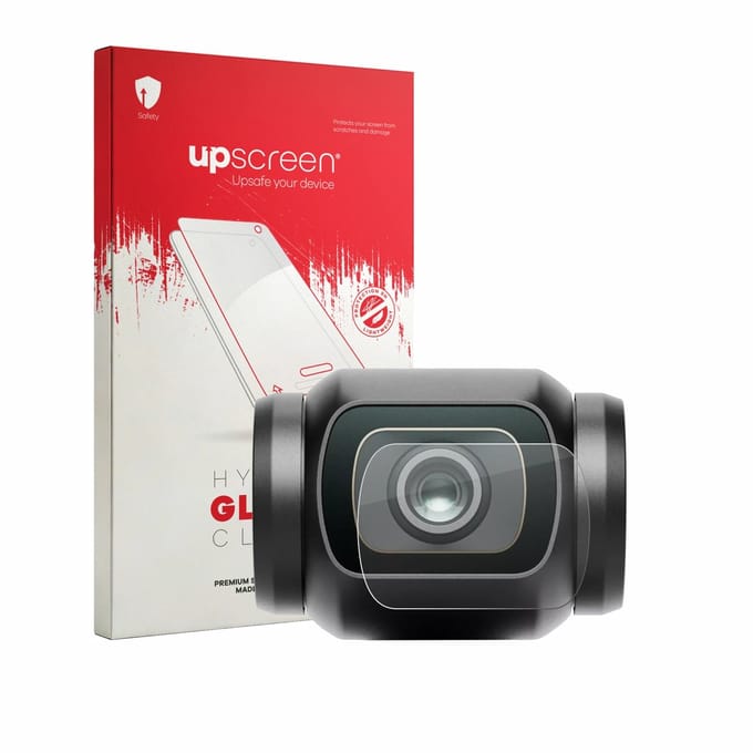 upscreen - Screenprotector voor DJI Osmo Pocket 4 (Lens) - Folie Beschermfolie Beschermglas transparant