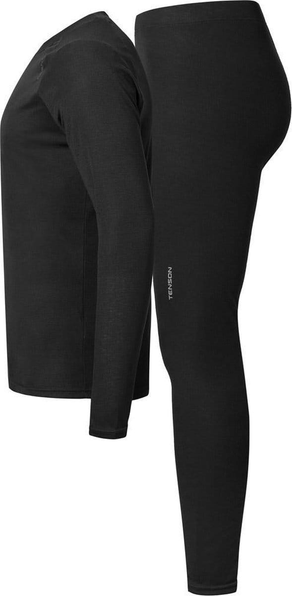 Tenson - maat XL - Malik Heren Thermoset - Zwart