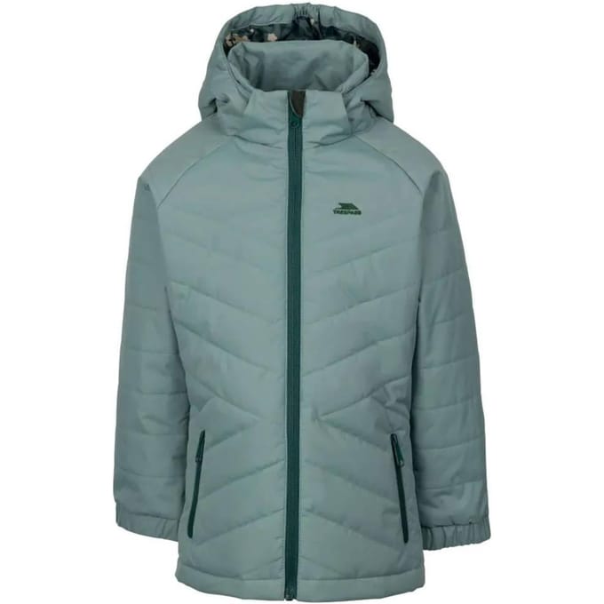 Trespass Kinder/Kids Andee Gewatteerd Casual Jasje (Wintergroene nevel)