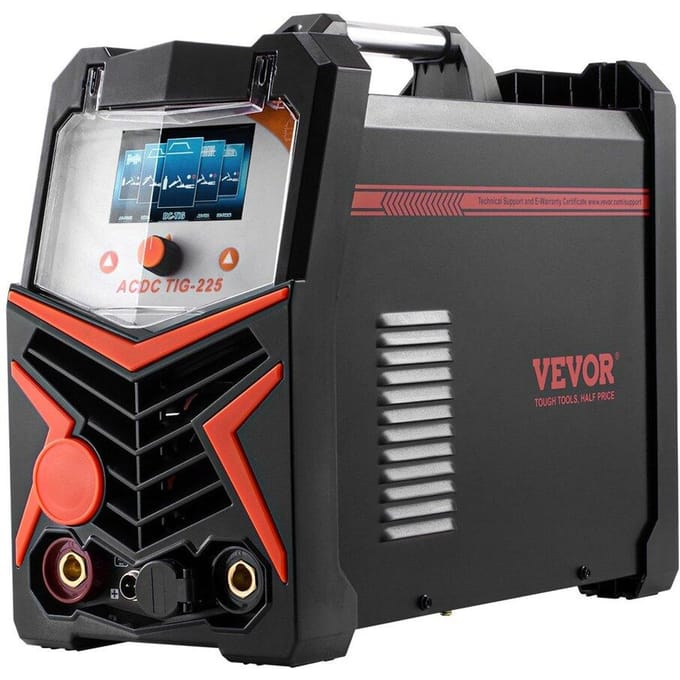 Soudeuse TIG 6-en-1 Machine à souder AC/DC Impulsionnel Ponctuel MMA Électrode Inverter IGBT