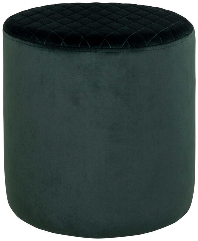 Ejby Pouf - Luxe Ottoman - Velvet Stool - Voegt elegantie toe - Ø34x36 cm