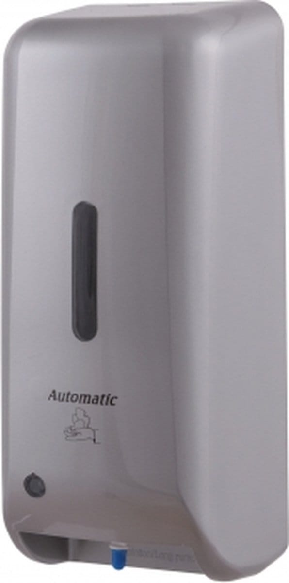 Zeepdispenser automatisch kunststof RVS look